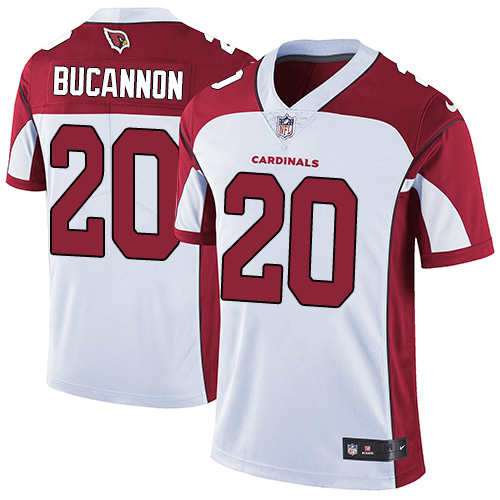 NFL Arizona Cardinals #20 Bucannon White Vapor Limited Jersey