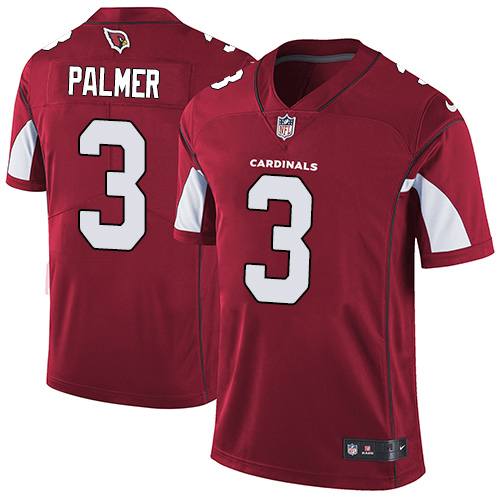 NFL Arizona Cardinals #3 Palmer Red Vapor Limited Jersey