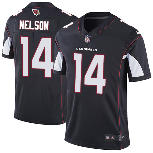 NFL Arizona Cardinals #14 Nelson Black Vapor Limited Jersey
