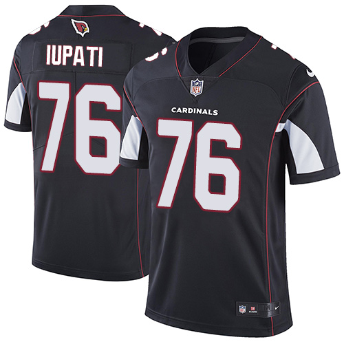 NFL Arizona Cardinals #76 Iupati Black Vapor Limited Jersey