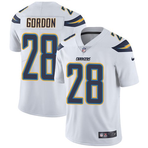 NFL San Diego Chargers #28 Gordon White Vapor Limited Jersey