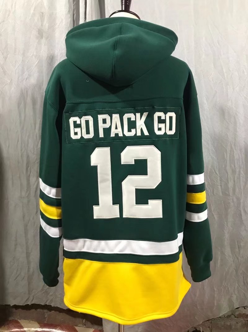 NFL Green Bay Packers #12 Personalized Hoodie Any Name Number