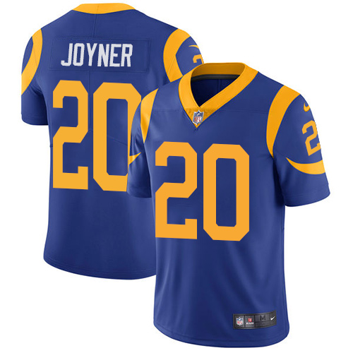 NFL Los Angeles Rams #20 Joyner Blue Vapor Limited Jersey