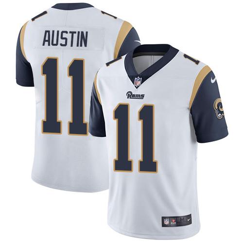 NFL Los Angeles Rams #11 Austin White Vapor Limited Jersey