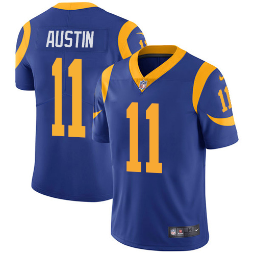 NFL Los Angeles Rams #11 Austin Blue Vapor Limited Jersey