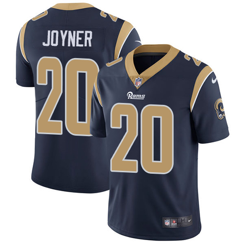 NFL Los Angeles Rams #20 Joyner D.Blue Vapor Limited Jersey