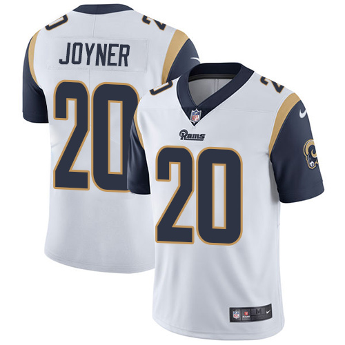 NFL Los Angeles Rams #20 Joyner White Vapor Limited Jersey