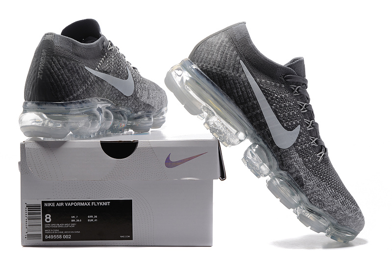 Nike Air Vapormax Running Shoes Sneakers D.Grey 