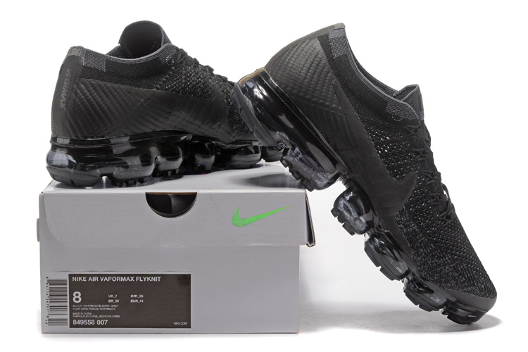 Nike Air Vapormax Running Shoes Sneakers Black 