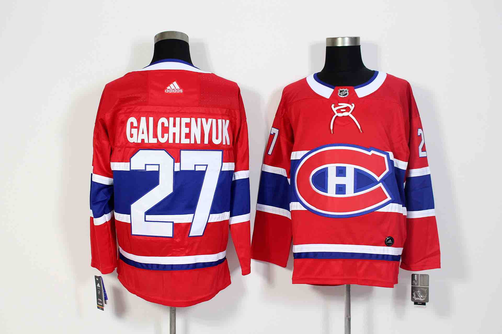 Adidas NHL Montreal Canadiens #27 Galchenyuk Red Jersey