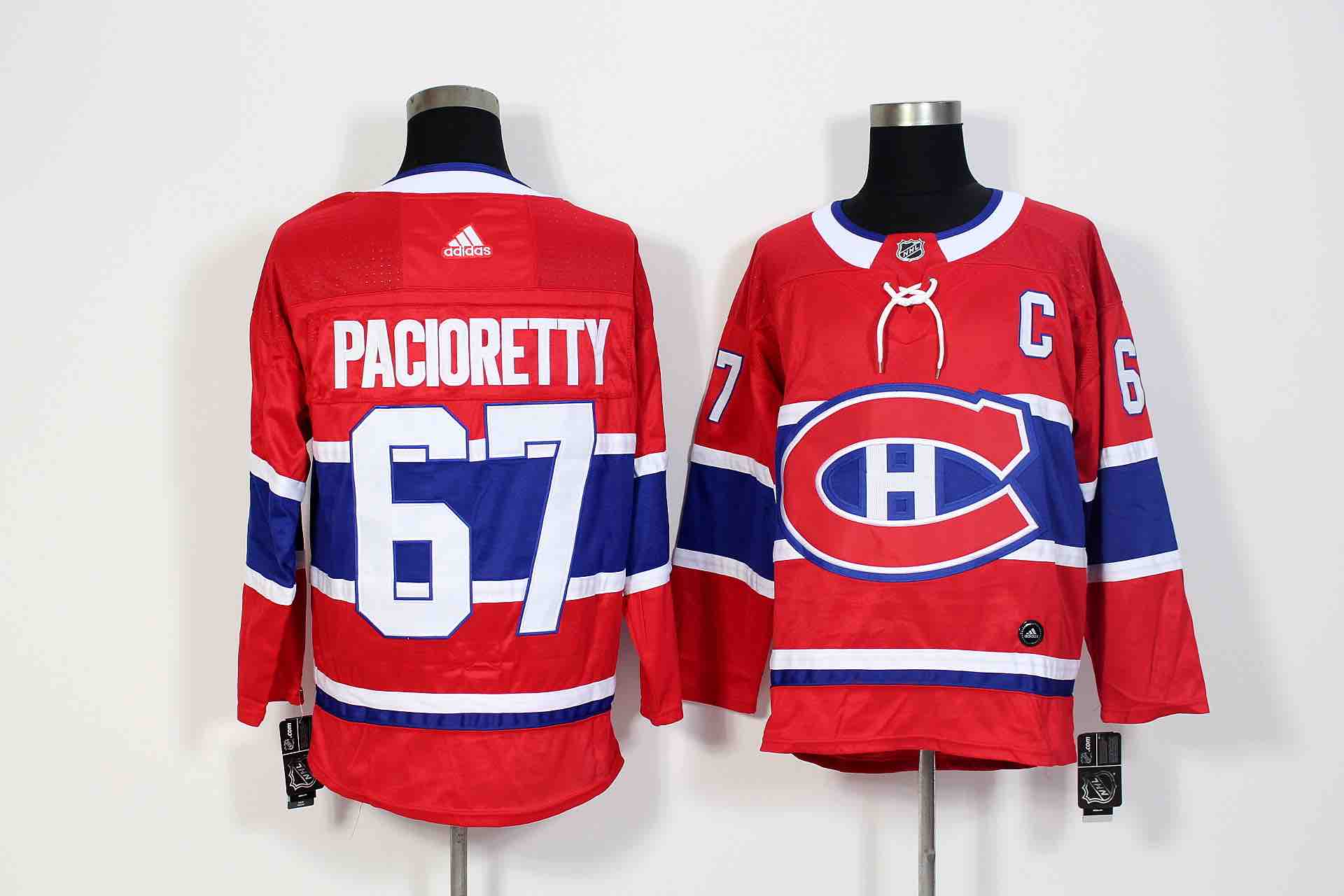 Adidas NHL Montreal Canadiens #67 Pacioretty Red Jersey