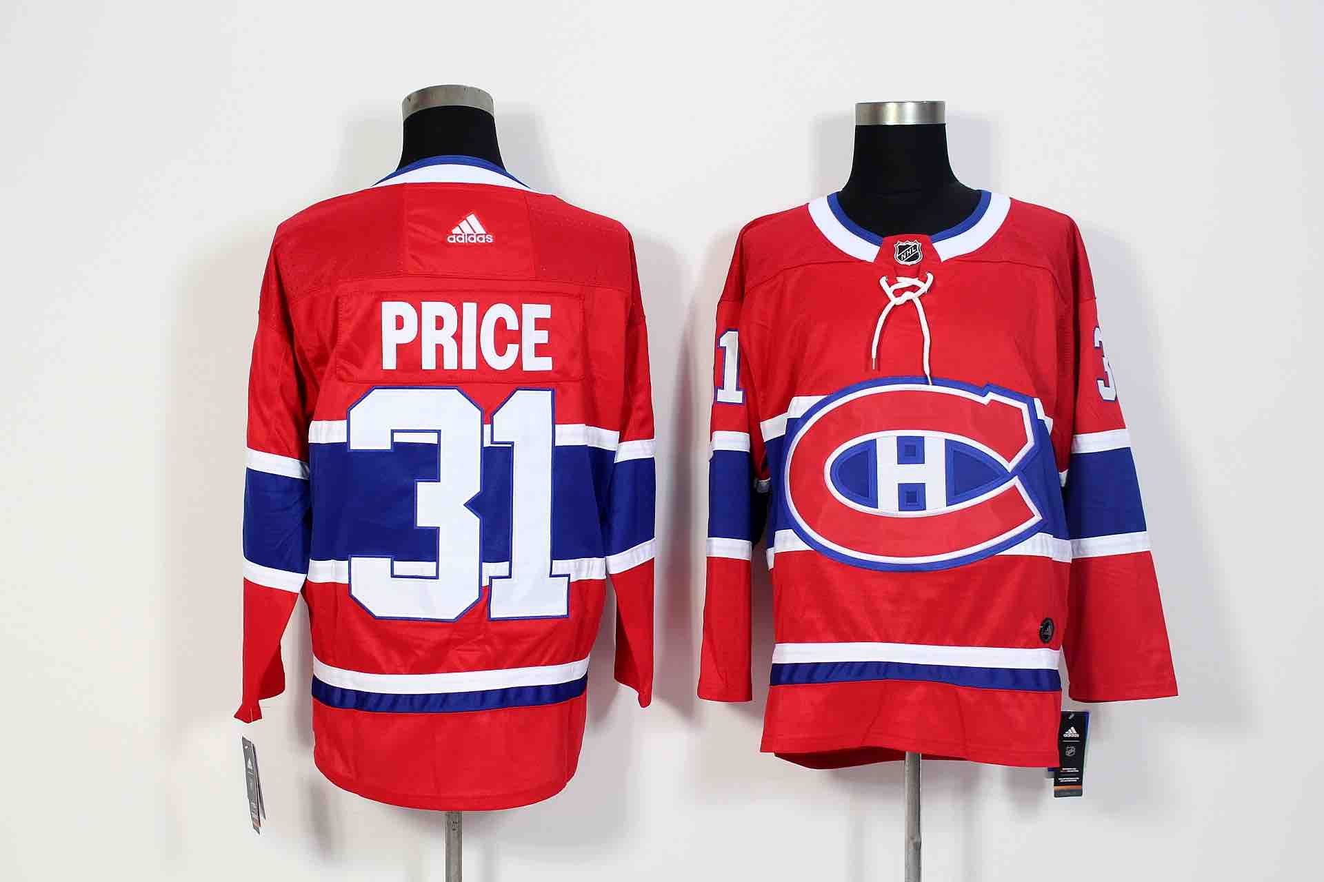 Adidas NHL Montreal Canadiens #31 Price Red Jersey