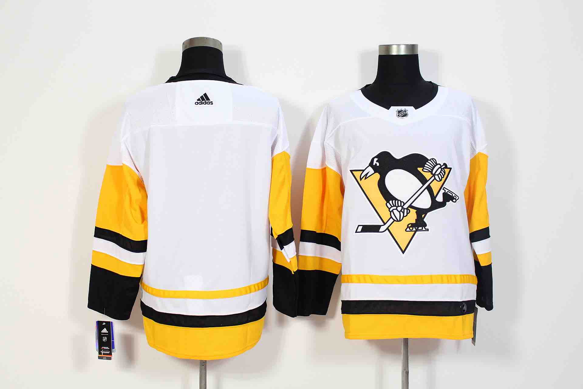Adidas NHL Pittsburgh Penguins Blank White Jersey