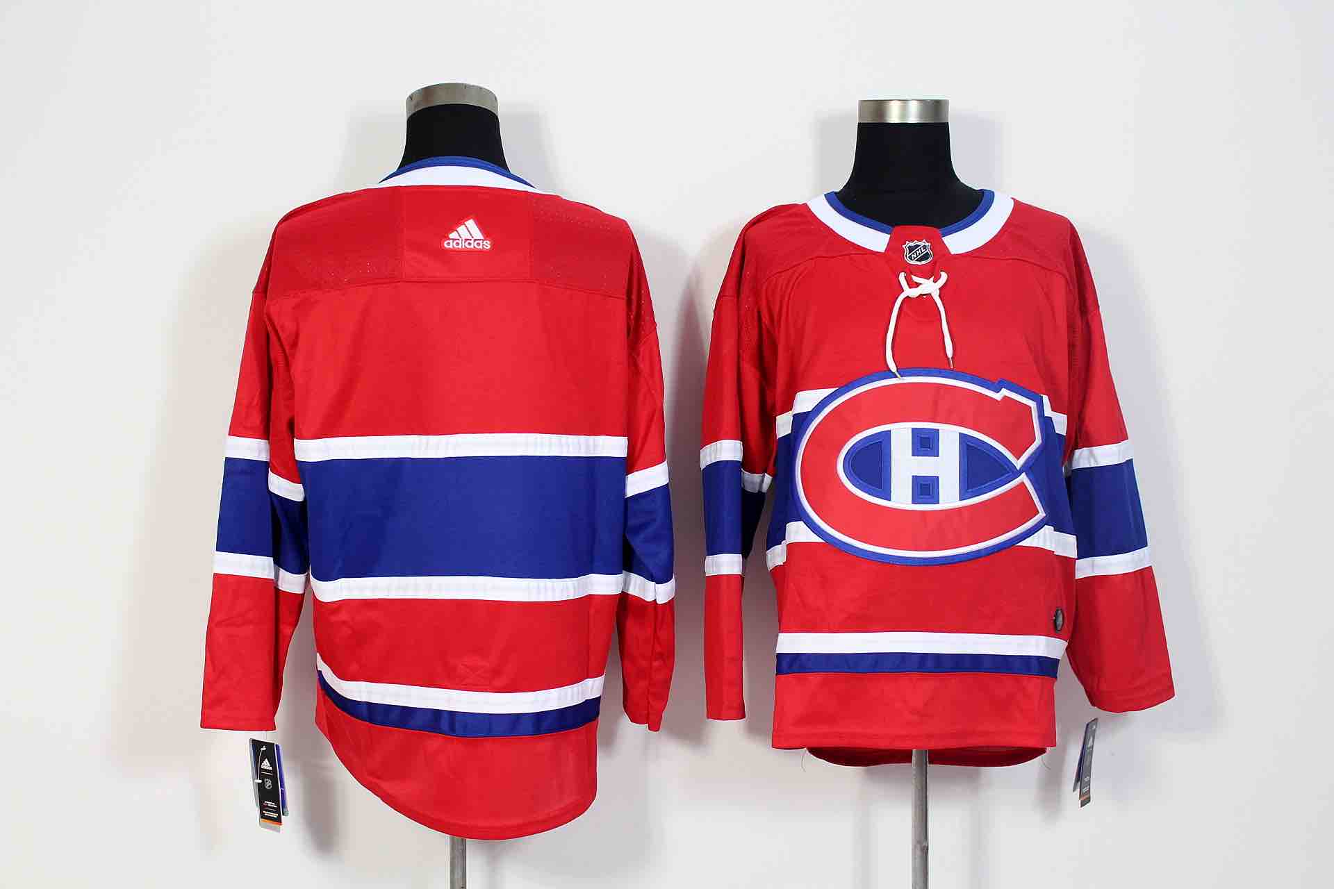 Adidas NHL Montreal Canadiens Blank Red Jersey