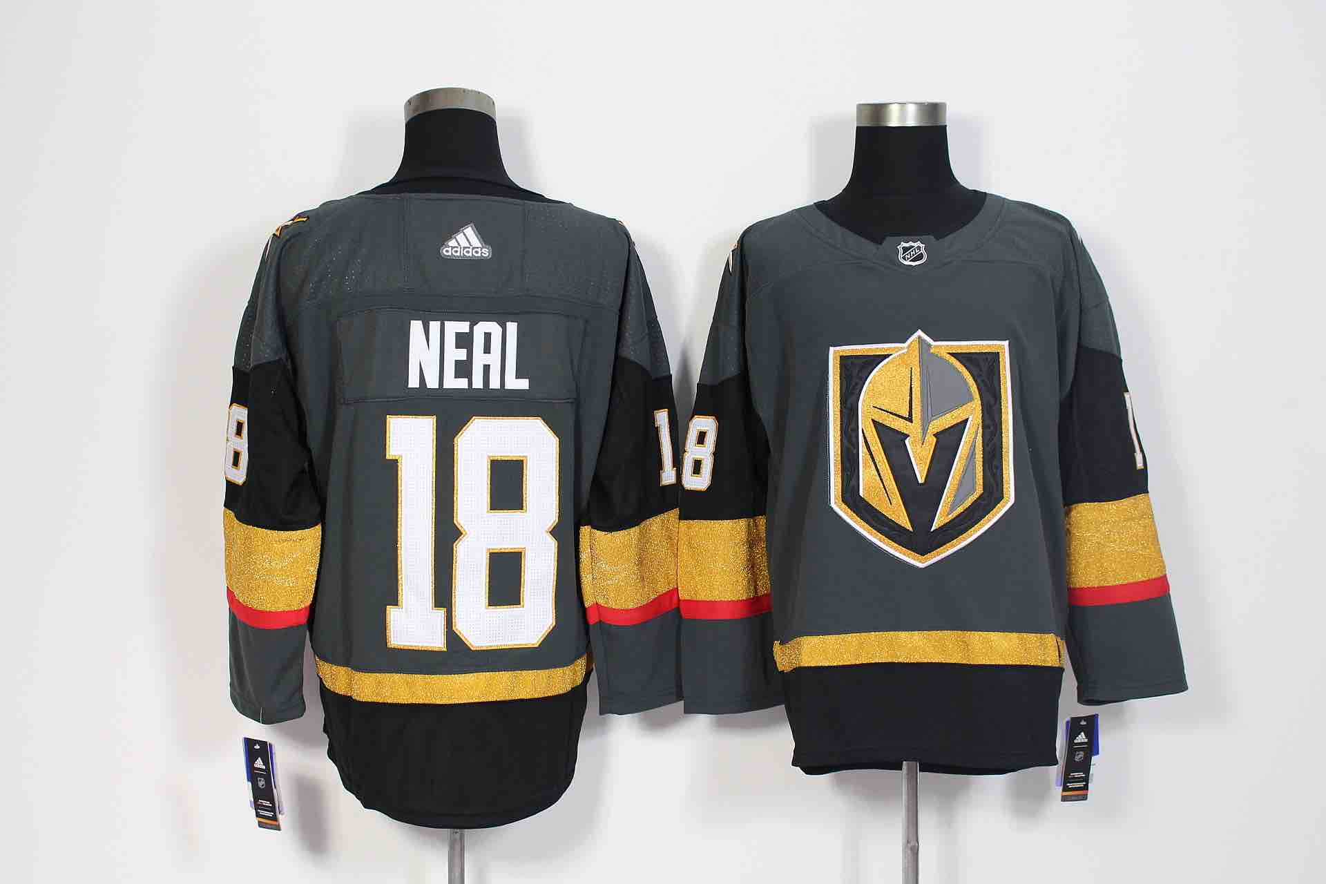 Adidas Mens Vegas Golden Knights #18 Neal Hockey Jersey