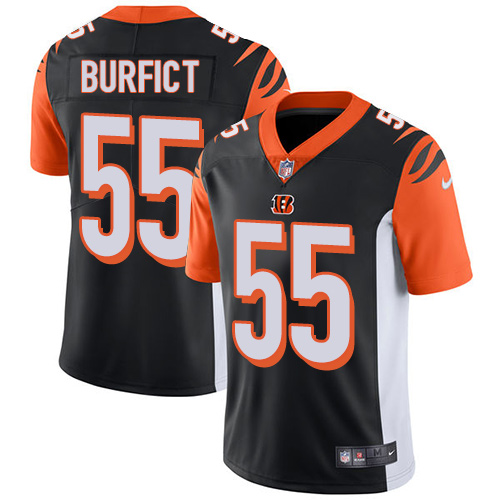 NFL Cincinnati Bengals #55 Burfict Black Vapor Limited Jersey