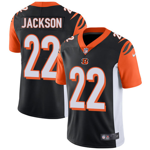 NFL Cincinnati Bengals #22 Jackson Black Vapor Limited Jersey