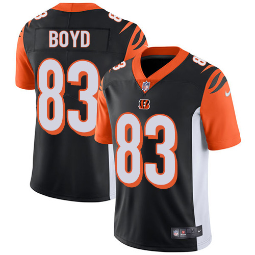 NFL Cincinnati Bengals #83 Boyd Black Vapor Limited Jersey