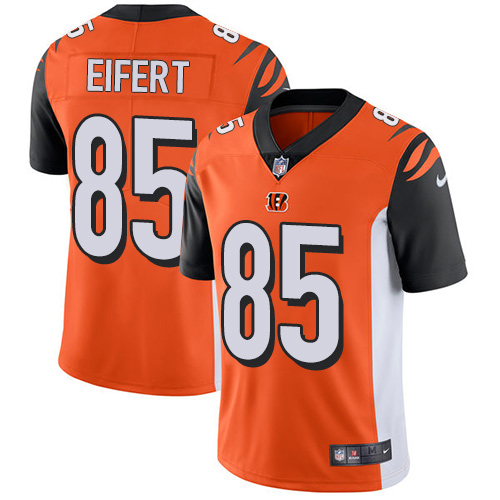 NFL Cincinnati Bengals #85 Eifert Orange Vapor Limited Jersey
