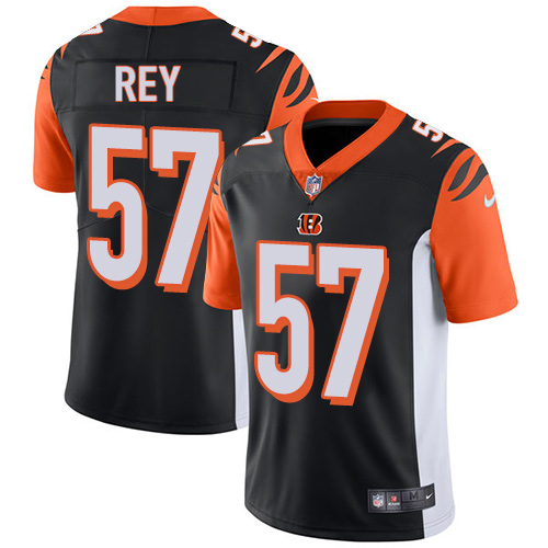 NFL Cincinnati Bengals #57 Rey Black Vapor Limited Jersey