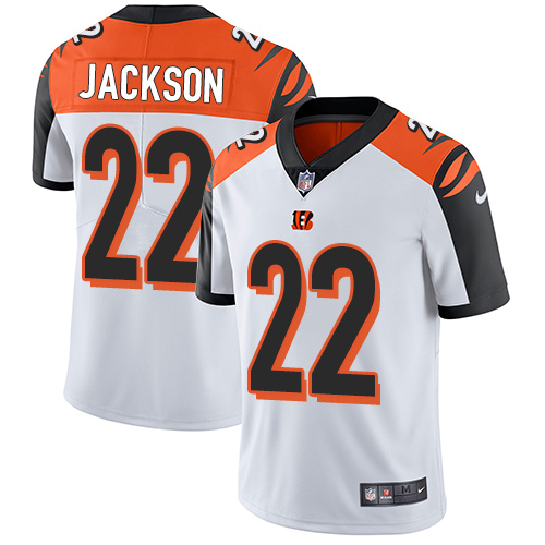 NFL Cincinnati Bengals #22 Jackson White Vapor Limited Jersey