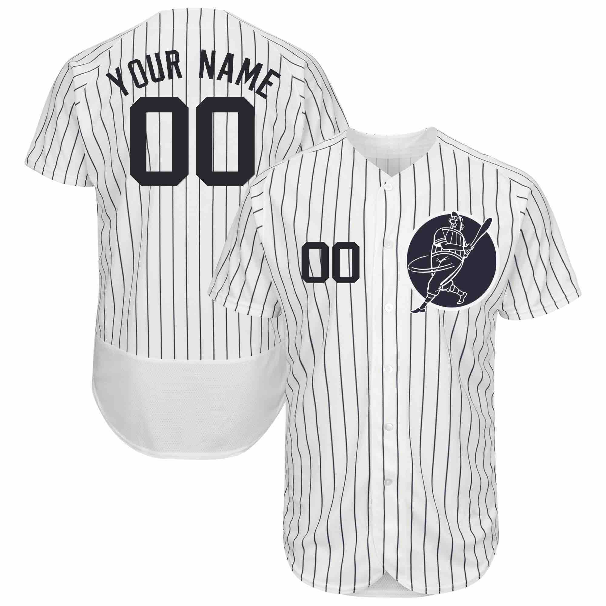 MLB New York Yankees Personalized Elite White Jersey