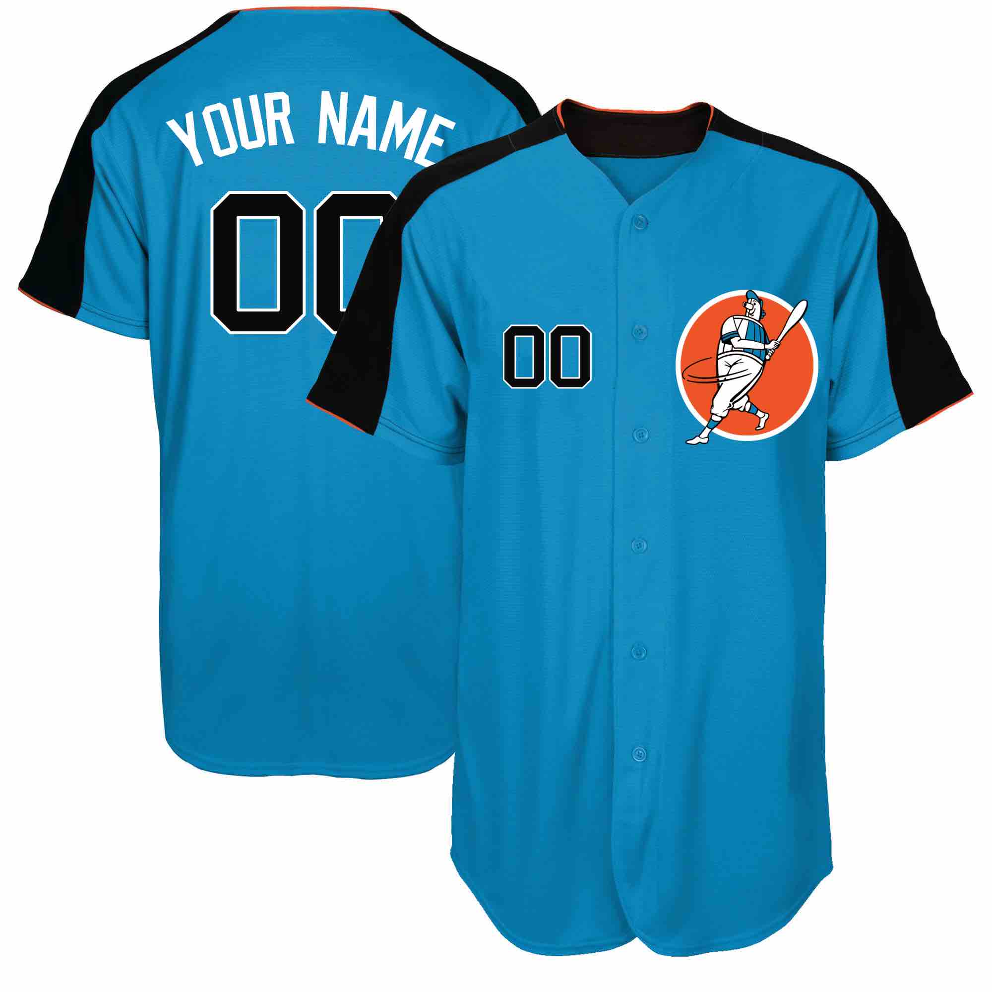 MLB Houston Astros Personalized L.Blue Jersey