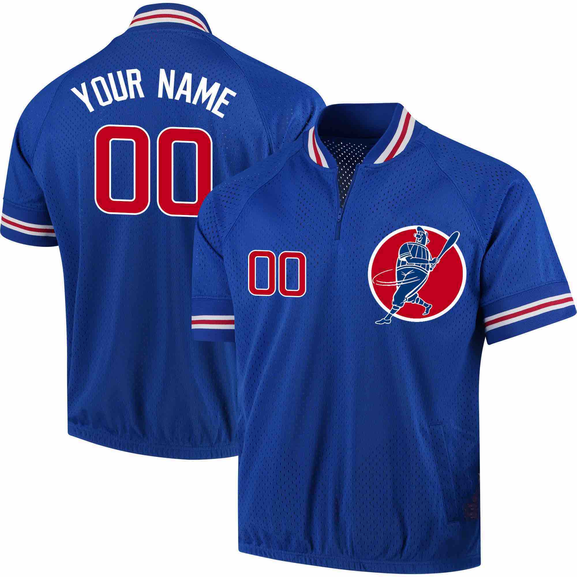 MLB Chicago Cubs Personalized Blue Jersey