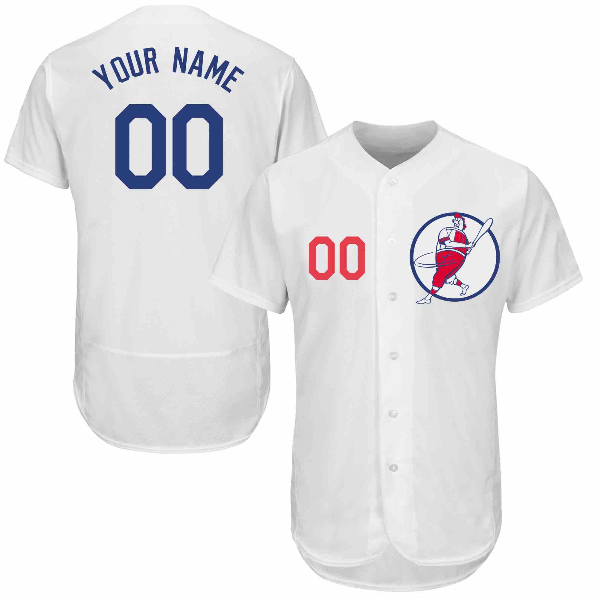 MLB Los Angeles Dodgers Personalized White Elite Jersey