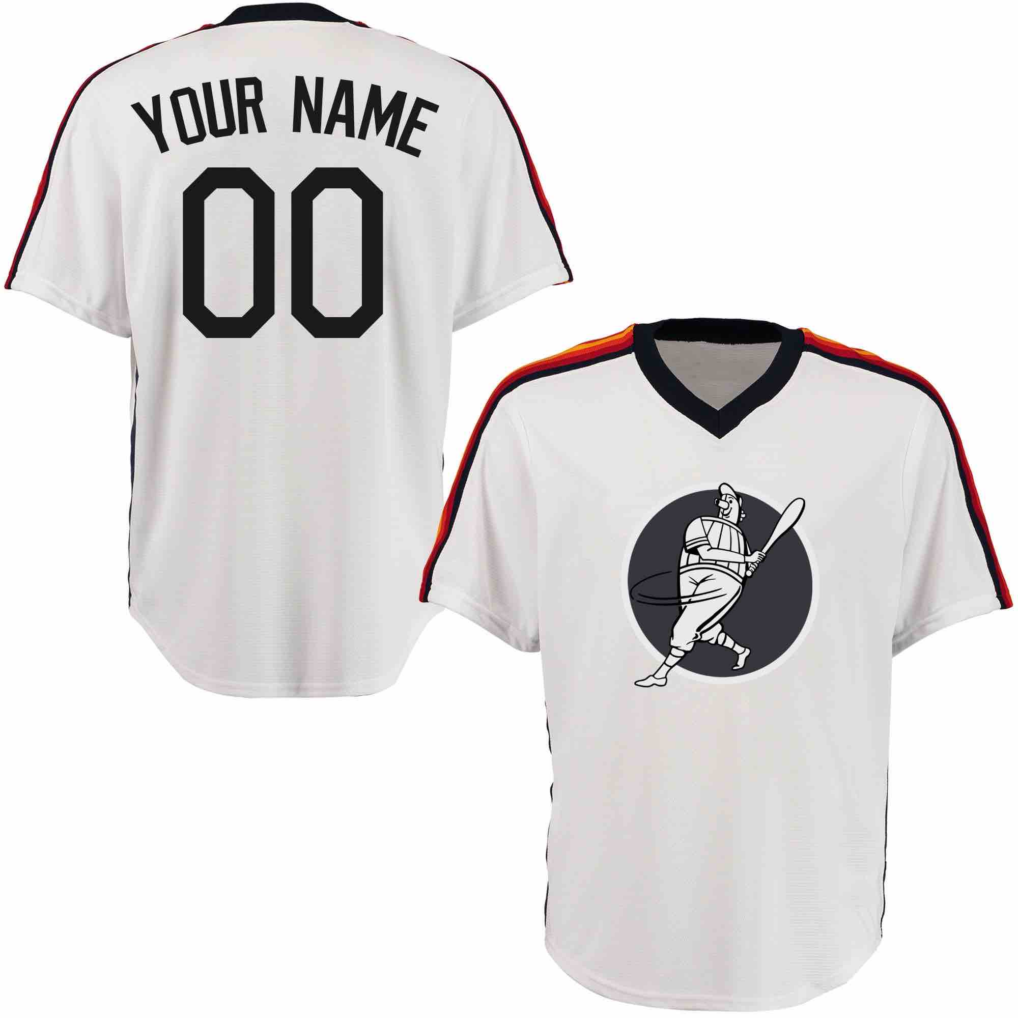 MLB Houston Astros Personalized White Pullover Jersey