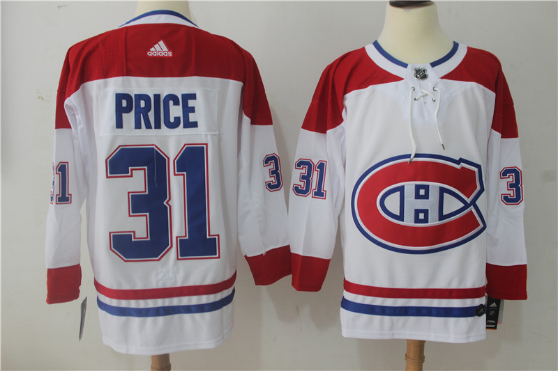 Adidas NHL Montreal Canadiens #31 Price White Jersey