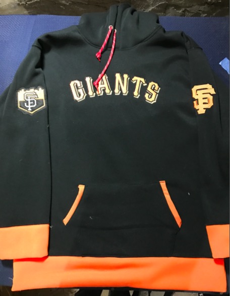 MLB San Francisco Giants Personalized Black Hoodie