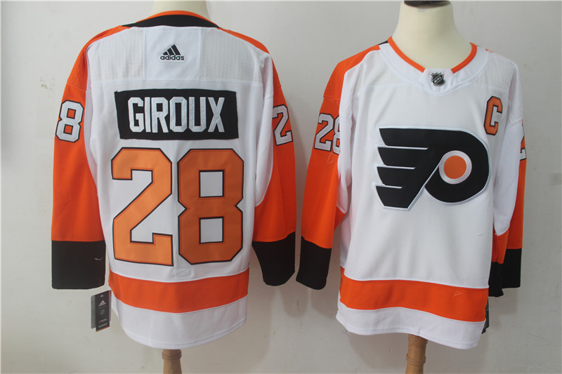 Adidas NHL Philadelphia Flyers #28 Giroux White Jersey