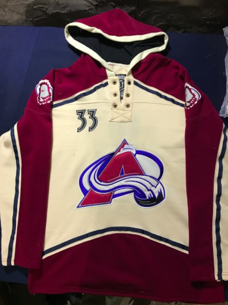 NHL Colorado Avalanche #33 Roy Personalzied Hoodie