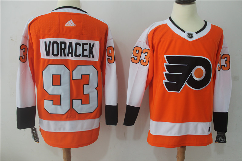 Adidas NHL Philadelphia Flyers #93 Voracek Orange Jersey