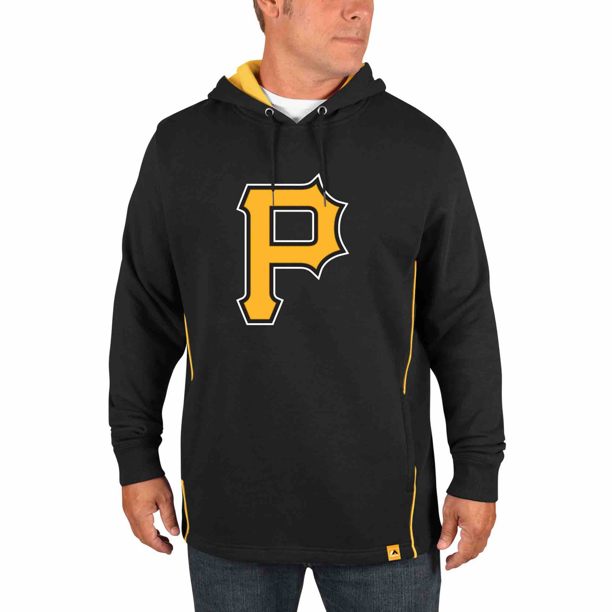 MLB Pittsburgh Pirates Personalized Black Color Stitched Hoodie