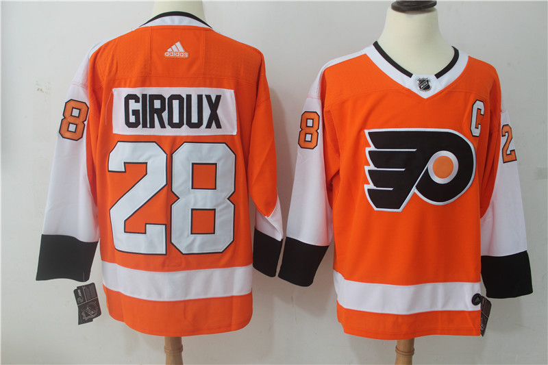 Adidas NHL Philadelphia Flyers #28 Giroux Orange Jersey