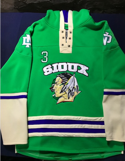 NHL Chicago Blackhawks #3 Green Personalized Hoodie 