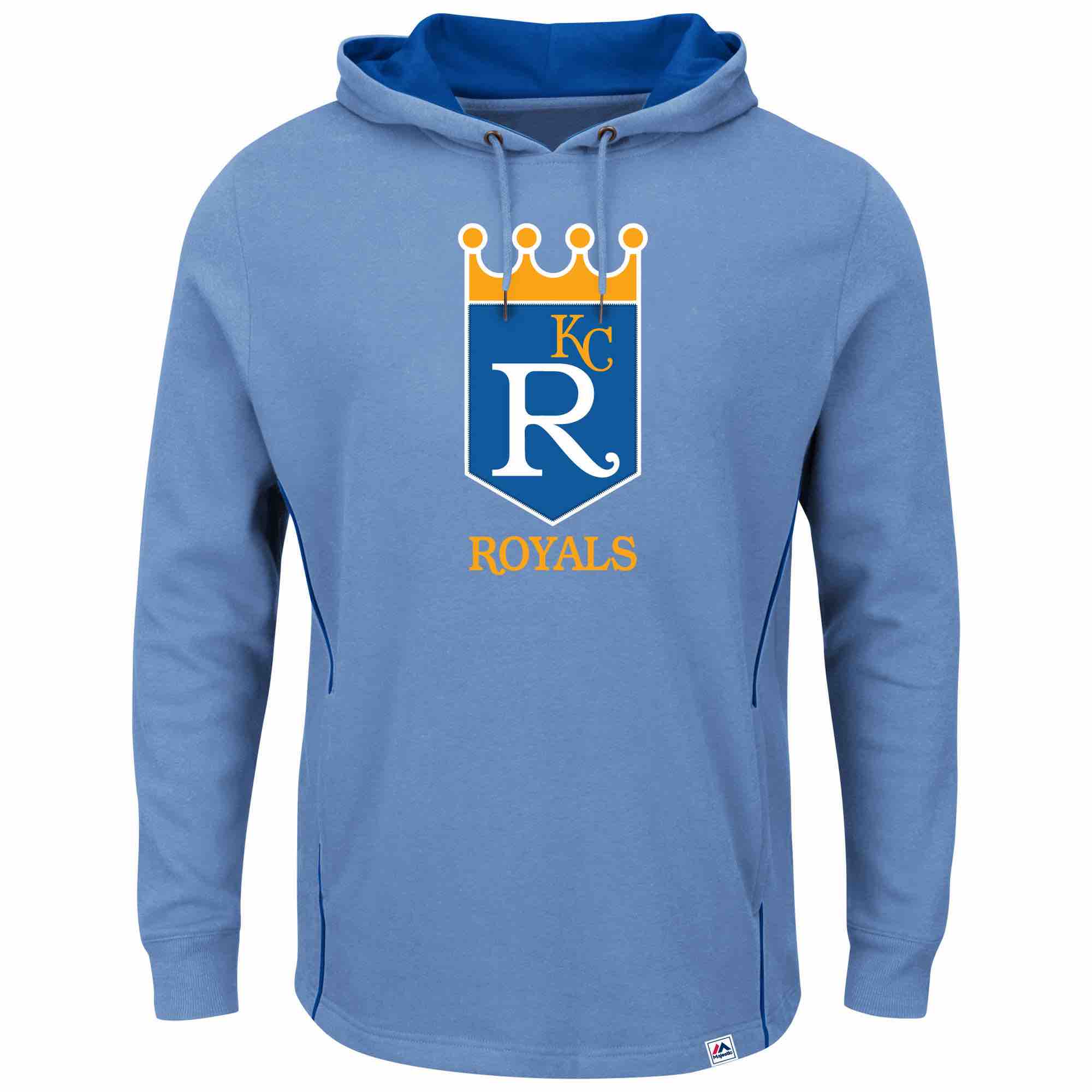 MLB Kansas City Royals Personalized L.Blue Stitched Hoodie