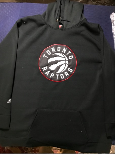 NBA Toronto Raptors Personalized Black Hoodie