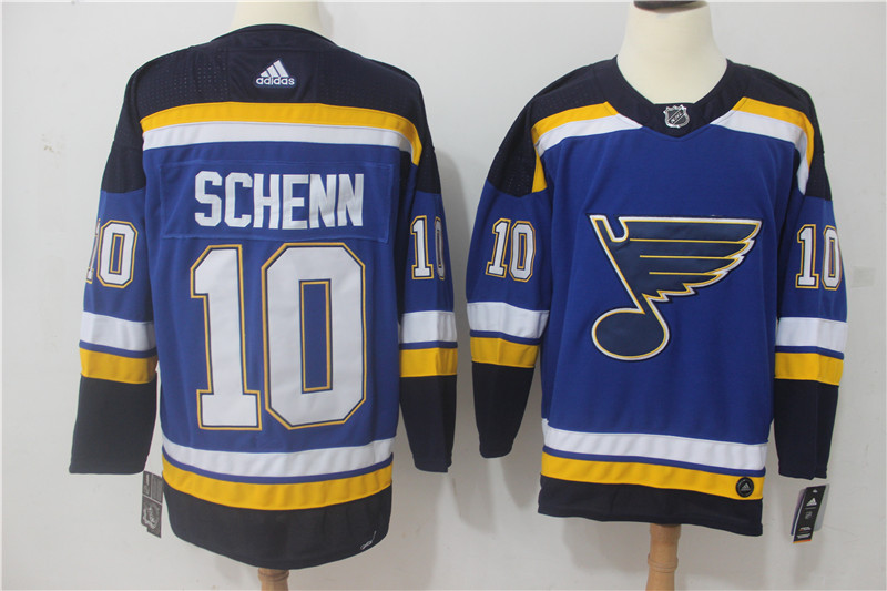 Adidas NHL St.Louis Blues #10 Schenn Blue Jersey