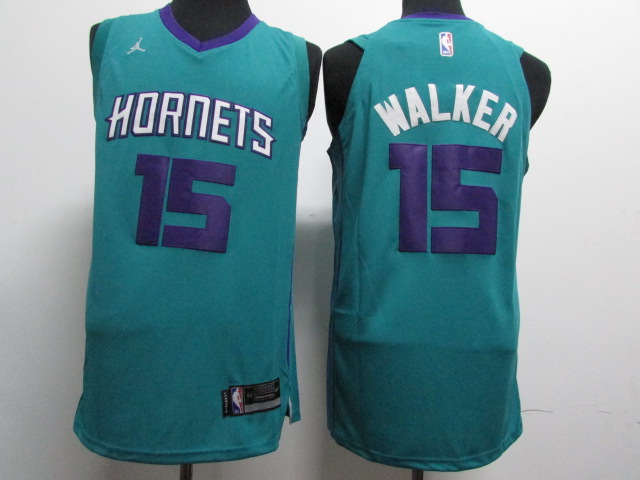 NBA New Orleans Hornets #15 Walker Green Jersey