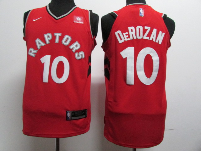 Nike NBA Toronto Raptors #10 DeRozan Red Jersey