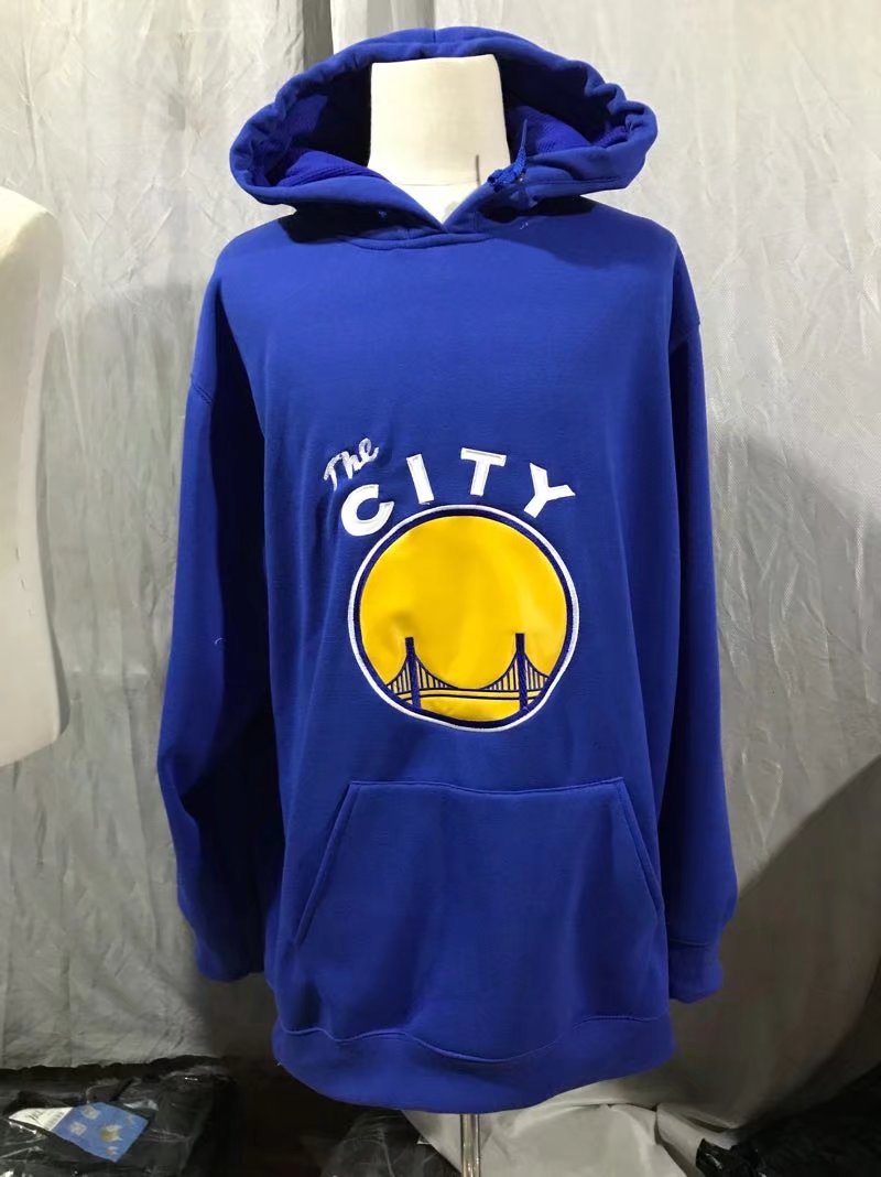 NBA Golden State Warriors Personalized Blue Hoodie