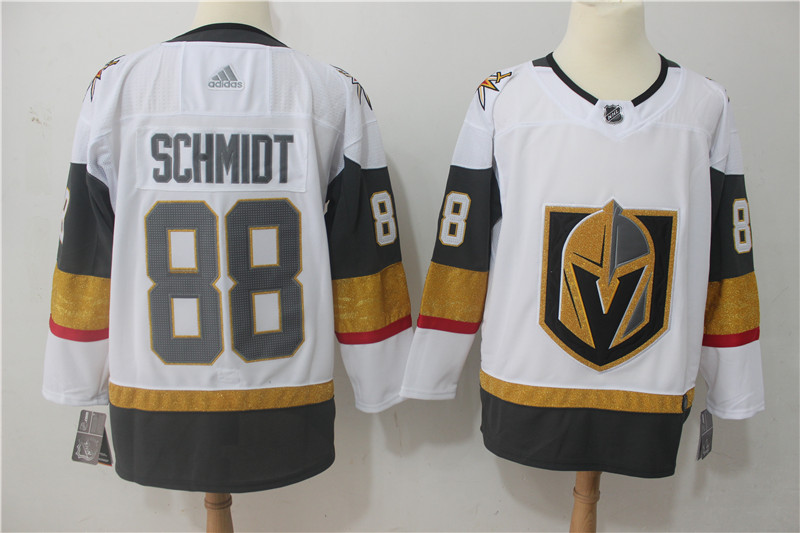 Adidas Mens Vegas Golden Knights #88 Schmidt Hockey Jersey White