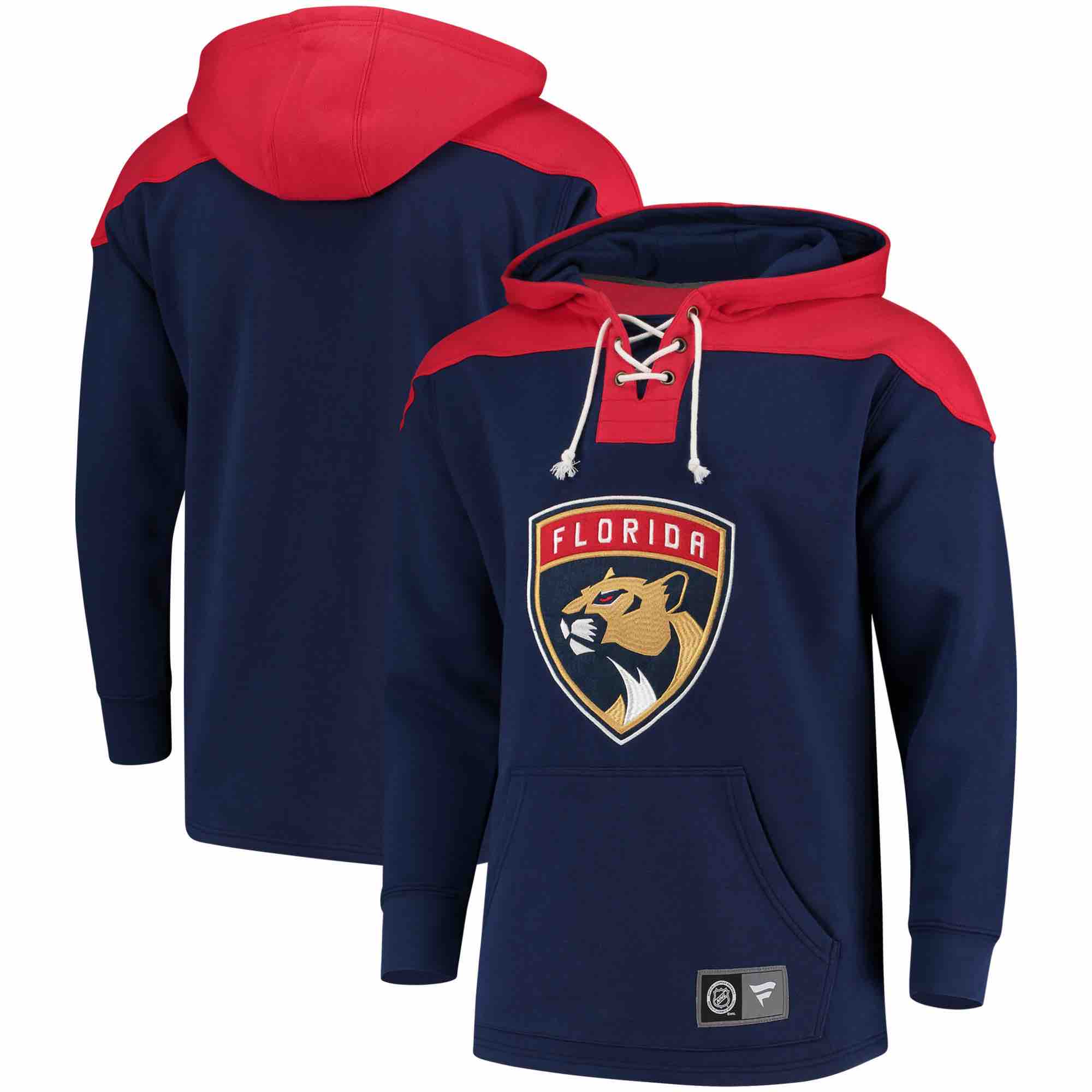 NHL Florida Panthers Blue Personalized Hoodie