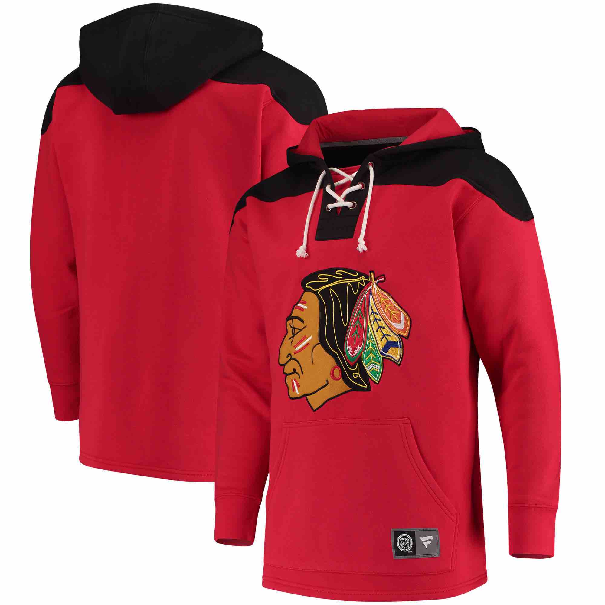 NHL Chicago Blackhawks Red Personalized Hoodie