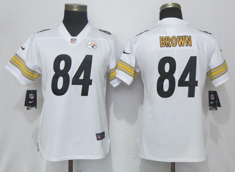 Womens NFL Pittsburgh Steelers #84 Brown Vapor Untouchable Jersey