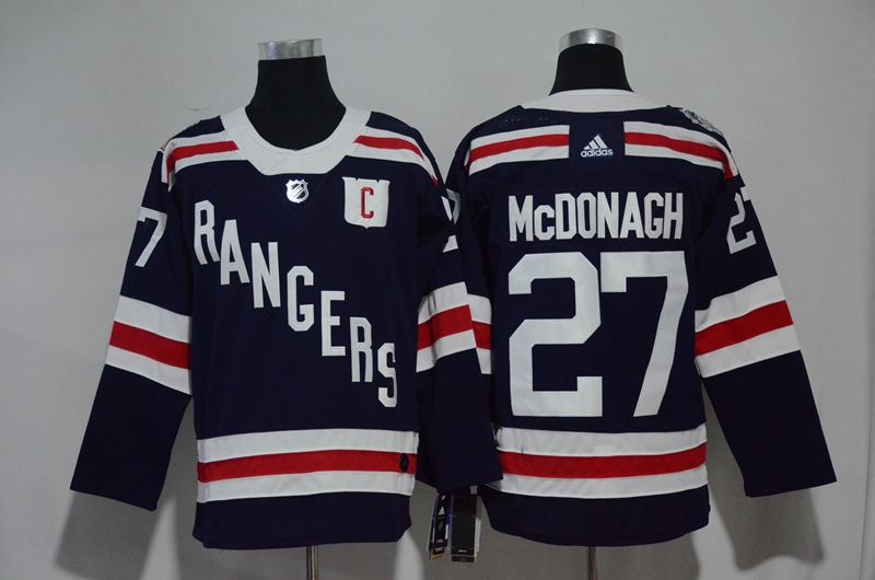 NHL New York Rangers #27 McDonagh D.Blue New Jersey