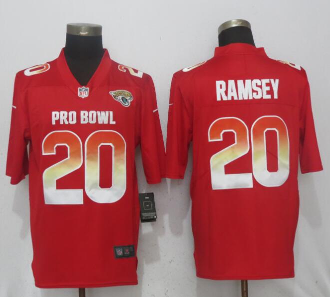 Nike Jacksonville Jaguars 20 Ramsey Red Nike Royal 2018 Pro Bowl Limited Jersey